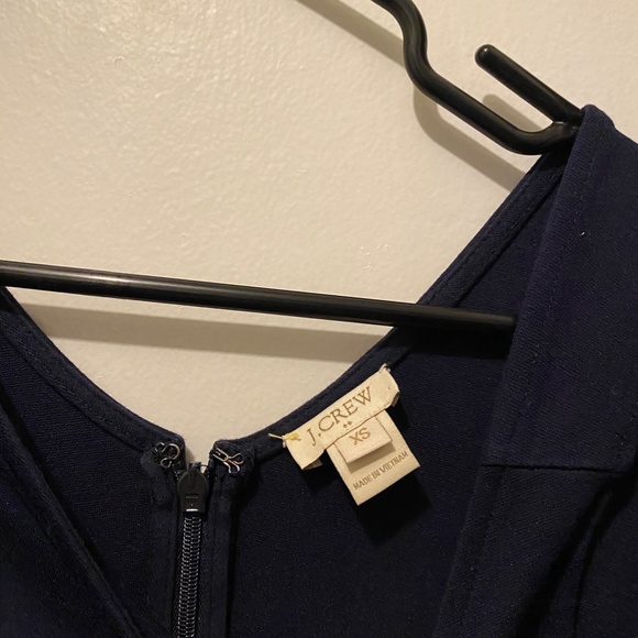 J.Crew Womens Navy Dress Size X Small - Picture 4 of 4